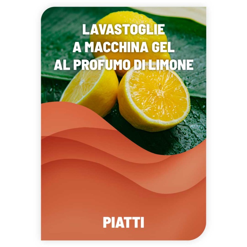 LAVASTOVIGLIE A MACCHINA GEL AL LIMONE 1KG